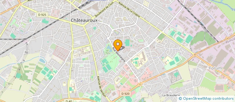 localisation de l'entreprise ASS NAISSANCE NATURELLE AVANT ET APRES à CHATEAUROUX