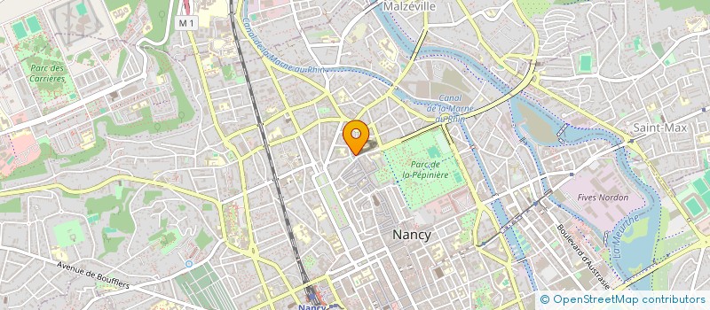 localisation de l'entreprise ASS NANCY JAZZ PULSATIONS  NANCY