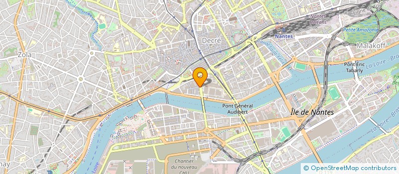 localisation de l'entreprise ASS NANTAISE DES FUTURS ORTHOPHONISTES à NANTES