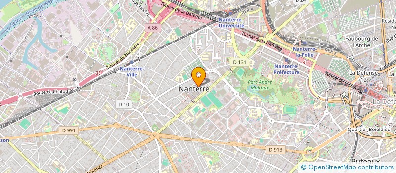localisation de l'entreprise ASS NANTERRE INFORMATION  NANTERRE