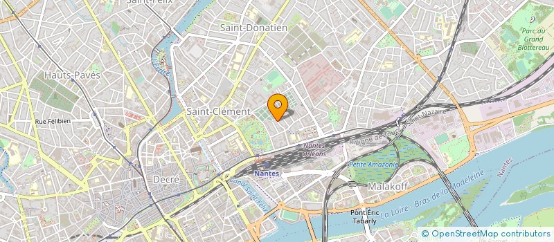 localisation de l'entreprise ASS NANTES ATLANTIQUE TECHNIQUES ET SERV à NANTES