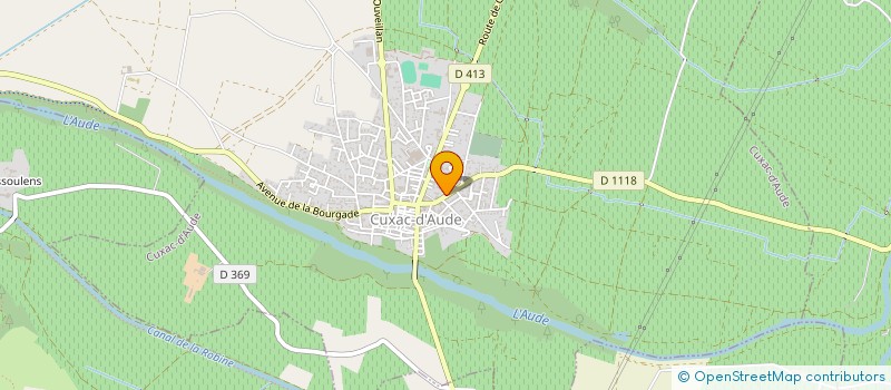 localisation de l'entreprise ASS NARB DE SOUTIEN A L'EPAN ET INSERTIO à CUXAC-D'AUDE