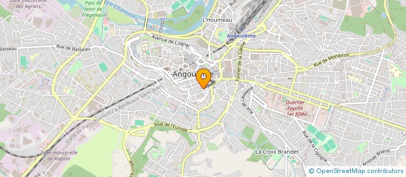 localisation de l'entreprise ASS NASA NOUVELLE ASS DES SPORTS AERIEN à ANGOULEME