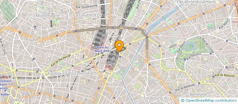 localisation de l'entreprise ASS NAT CHEMINOTS ANCIENS COMBATTANTS  PARIS