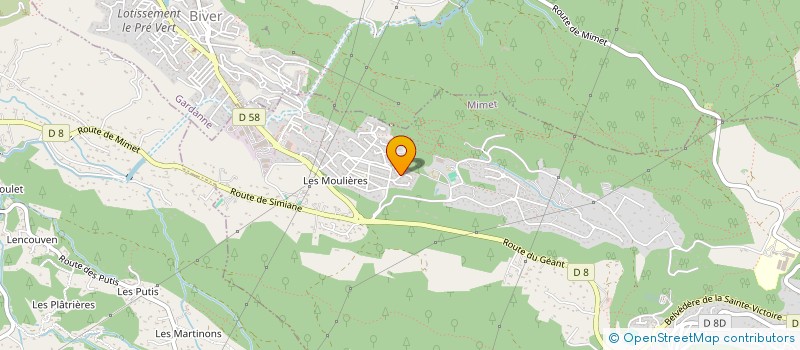 localisation de l'entreprise ASS NAT COORDINATEURS RESEAUX DE SANTE à MIMET
