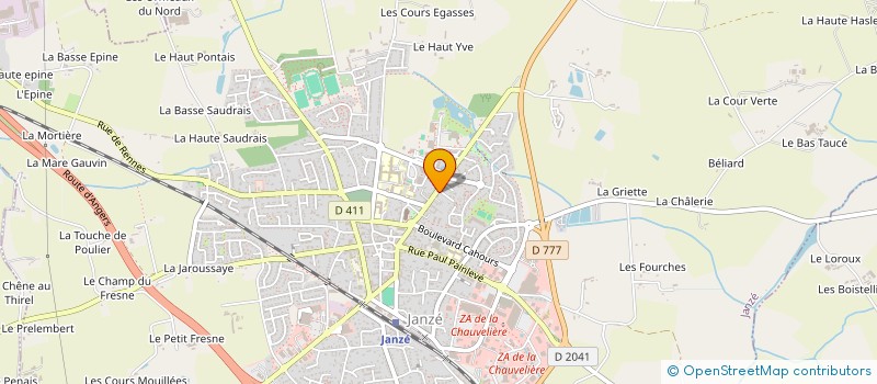 localisation de l'entreprise ASS NAT DEFENSE QUALITE FRAN  JANZE