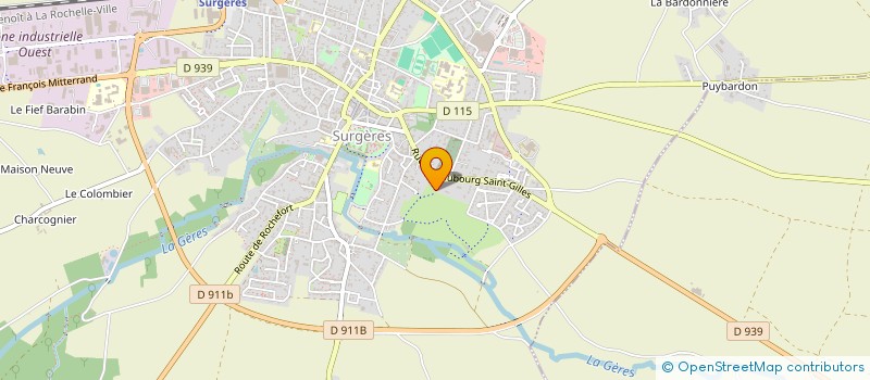 localisation de l'entreprise ASS NAT ELEV REINE CTR ELEVAGE APICOLE  SAINT PIERRE D'AMILLY