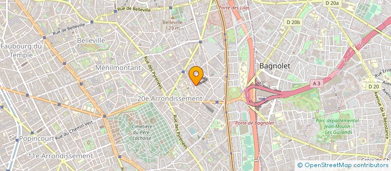 localisation de l'entreprise ASS NAT FORMA CONTIN PROMO TRAIT SURFACE à PARIS