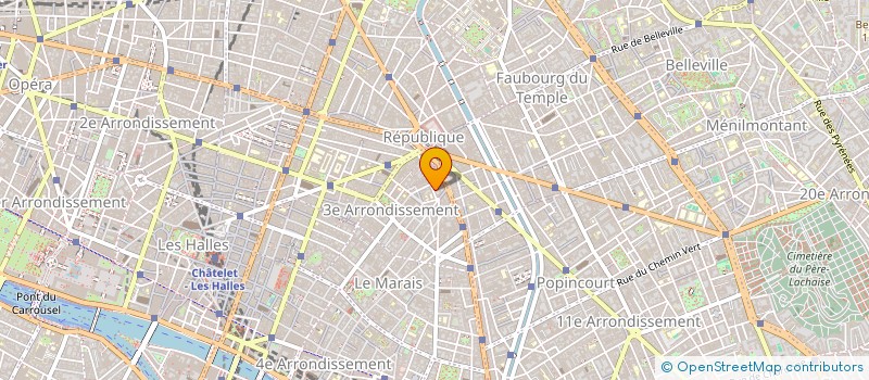 localisation de l'entreprise ASS NAT FORMAT ARTISAN BATIM  PARIS