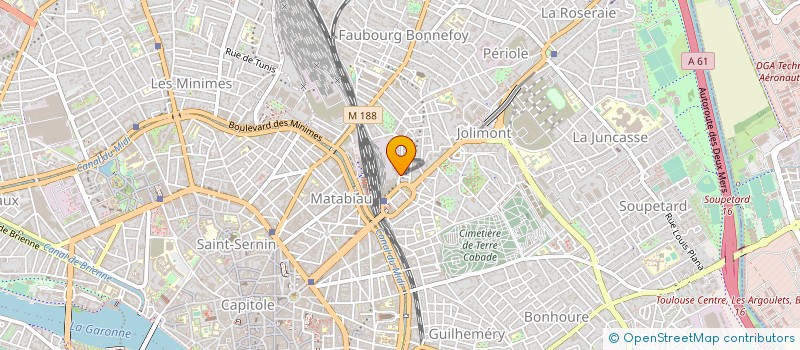 localisation de l'entreprise ASS NAT GESTION AGREEE PROFESSIONS SANTE à TOULOUSE