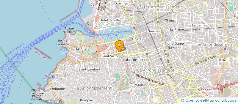 localisation de l'entreprise ASS NATIONALE ANCIENS COMBATTANTS RESIS à MARSEILLE