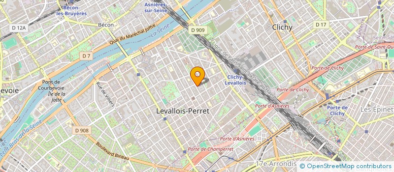 localisation de l'entreprise ASS NATIONALE DES RETARDS MENTAUX LIES A L X XTRAORDINAIRE à LEVALLOIS-PERRET