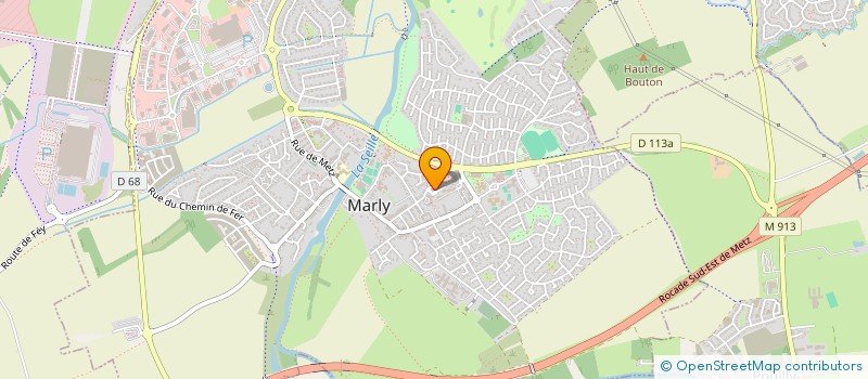 localisation de l'entreprise ASS NATIONALE DU GRAND SENTIER DE FRANCE  MARLY