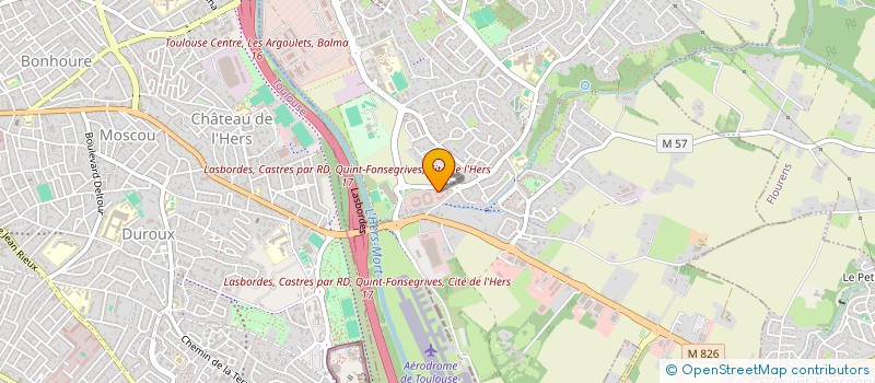 localisation de l'entreprise ASS NATIONALE ELUS EN CHARGE DU SPORT à BALMA