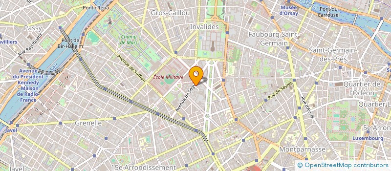 localisation de l'entreprise ASS NATIONALE POUR STAGES A L'ETRANGER  PARIS