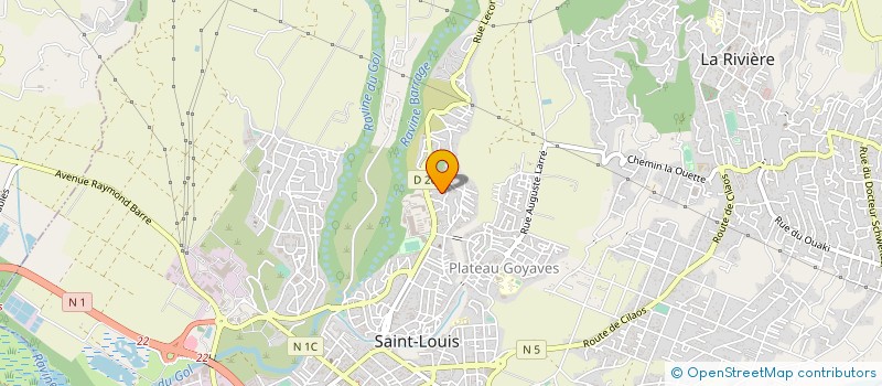 localisation de l'entreprise ASS NATIYE PINGUEL à SAINT-LOUIS