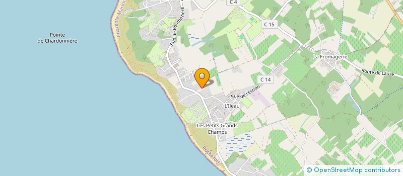 localisation de l'entreprise ASS NATURE ET LOISIRS 17  SAINT-GEORGES-D'OLERON