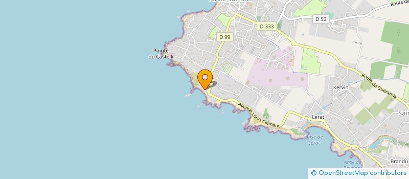 localisation de l'entreprise ASS NATURISTE COTE D AMOUR à PIRIAC-SUR-MER