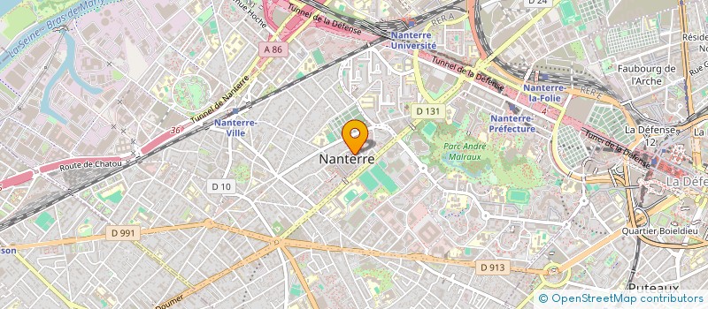 localisation de l'entreprise ASS NCAHS GESTION DE CANTINE à NANTERRE