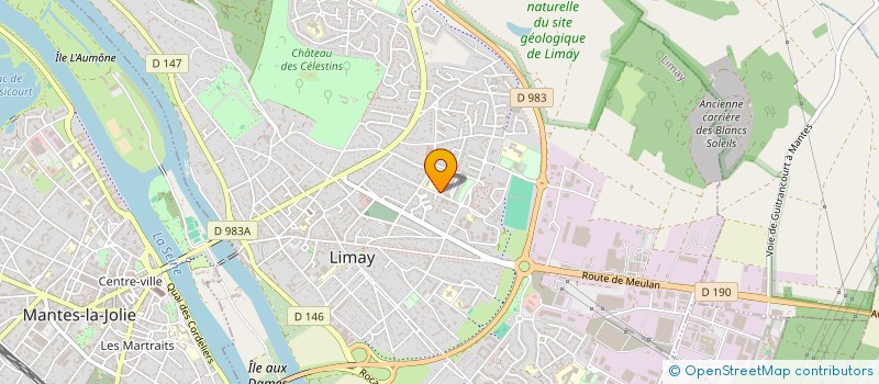 localisation de l'entreprise ASS NEIGE ET SOLEIL à LIMAY