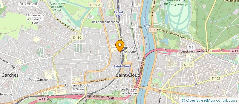 localisation de l'entreprise ASS NEPHR DEVELOP REIN ARTIFICIEL à SAINT-CLOUD