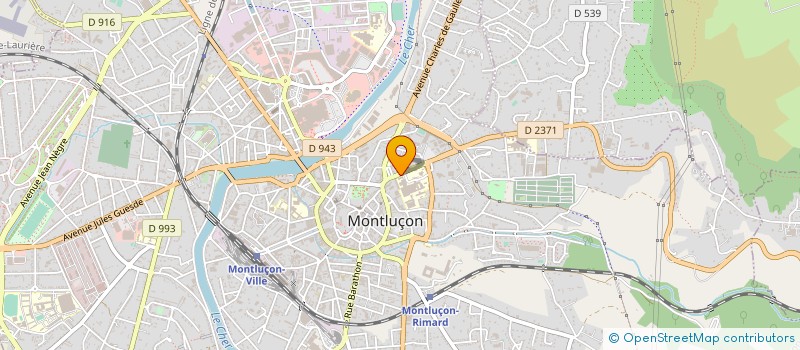 localisation de l'entreprise ASS NEPHROLOGIQUE MONTLUCONNAISE à MONTLUCON
