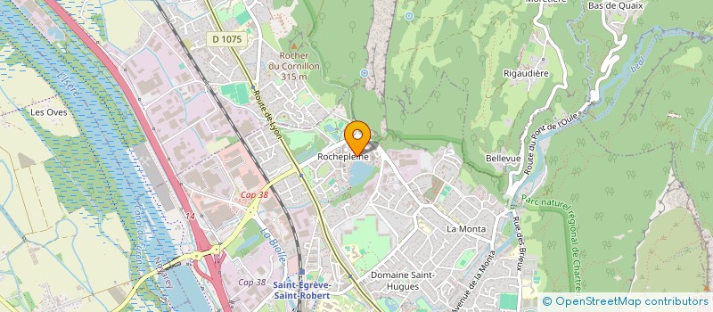 localisation de l'entreprise ASS NERON AUTO RACING  SAINT-EGREVE