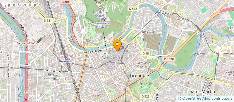 localisation de l'entreprise ASS NICODEME à GRENOBLE