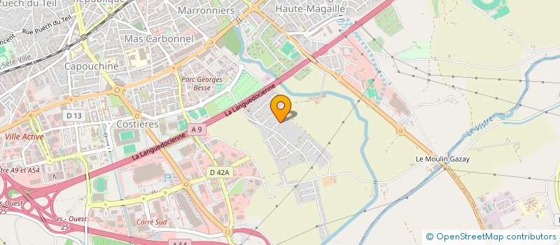 localisation de l'entreprise ASS NIMOISE PNEUMOLOGIE ET MEDECINE INTE  NIMES