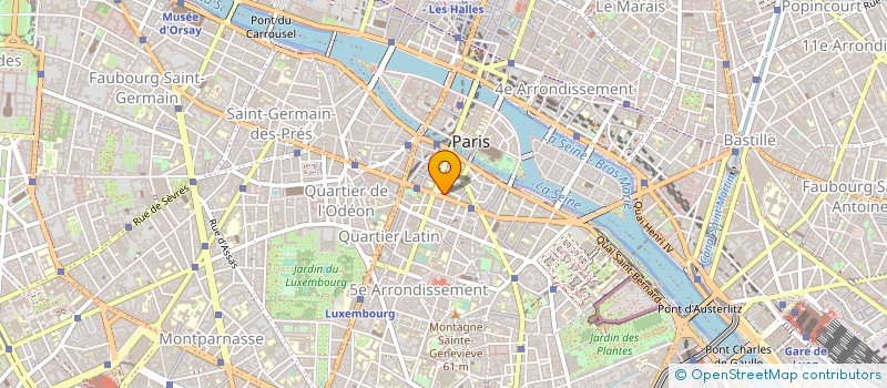localisation de l'entreprise ASS NIVERNAIS MORVAN à PARIS