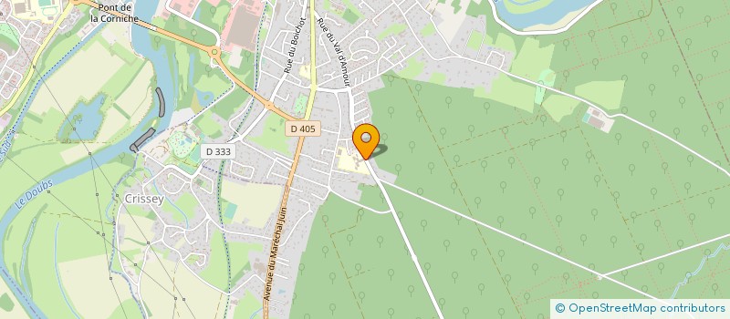 localisation de l'entreprise ASS NON AFFILIEE DES PARENTS D'ELEVES DU COL CLAUDE NICOLAS LEDOUX à DOLE