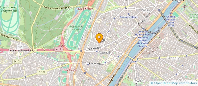 localisation de l'entreprise ASS NOOR PROGRAMME EDUC AFGHANISTAN  PARIS