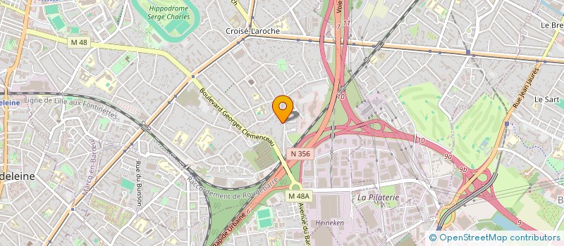 localisation de l'entreprise ASS NORD PDC DU PONEY CLUB DE FRANCE à MARCQ-EN-BARŒUL