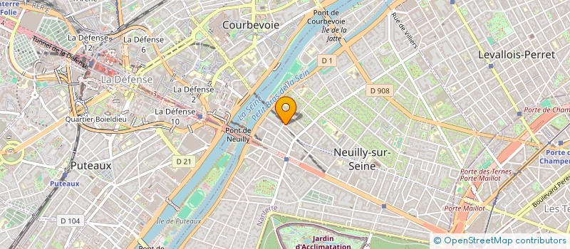 localisation de l'entreprise ASS NORMALISATION IMPRIMERIE EUROPE à NEUILLY-SUR-SEINE