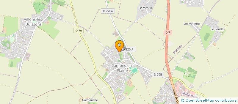 localisation de l'entreprise ASS NORMAND INTERPROF FORMAT  CAMBES-EN-PLAINE