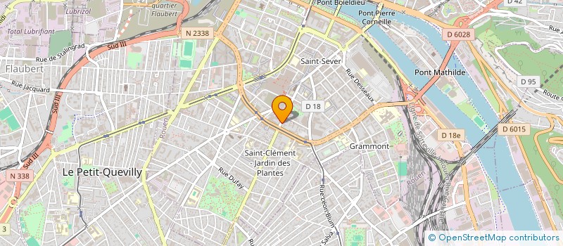 localisation de l'entreprise ASS NORMAND LOGT ACCUEIL JEUNES TRAVAILL à ROUEN