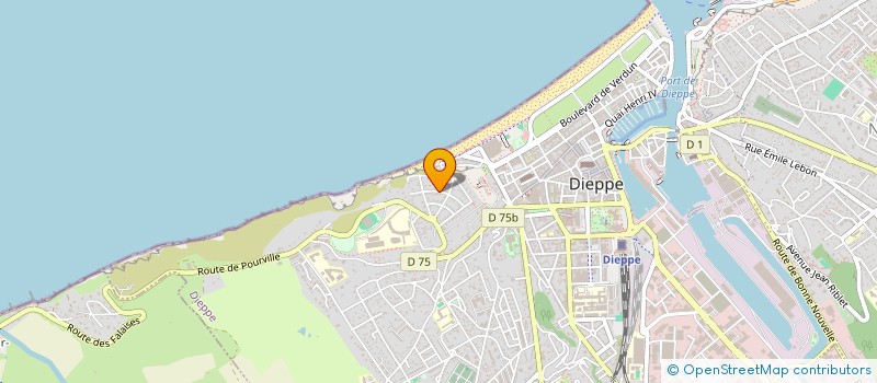 localisation de l'entreprise ASS NORMANDE DE BANDE DESSNEE à DIEPPE