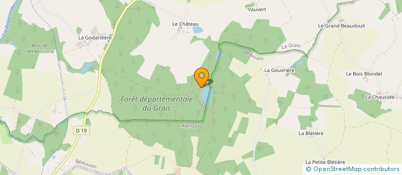 localisation de l'entreprise ASS NORMANDE FORMA INFOR DEVELOP INIT RURALES à LA FERTE MACE