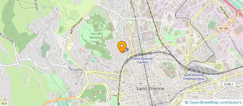 localisation de l'entreprise ASS NOTRE DAME DU FOYER à SAINT-ETIENNE