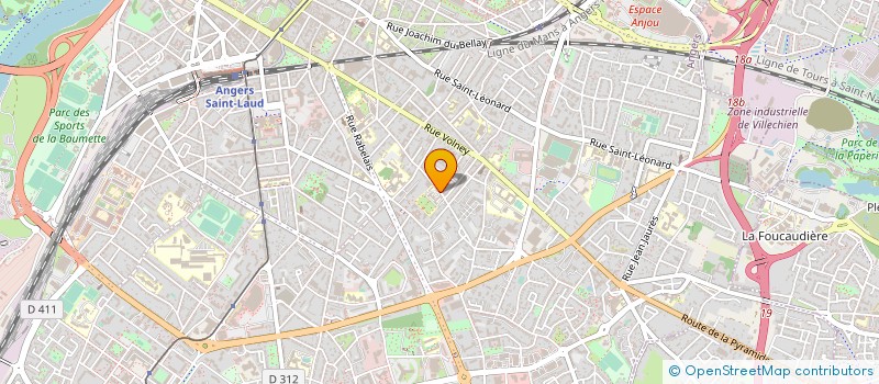 localisation de l'entreprise ASS NOTRE DAME DU LIERU à ANGERS