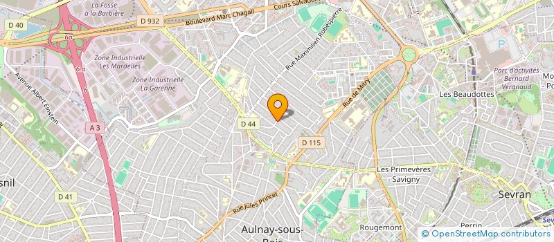 localisation de l'entreprise ASS NOUV ACTIONS LOCALES INSER SCOL EDUC à AULNAY-SOUS-BOIS