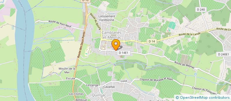 localisation de l'entreprise ASS NOUVEAUX TALENTS EN AQUITAINE à LIGNAN-DE-BORDEAUX