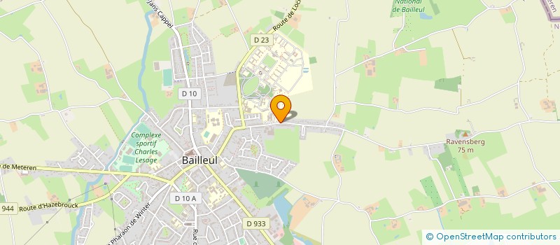 localisation de l'entreprise ASS NOUVELLE CLAIR SEJOUR à BAILLEUL