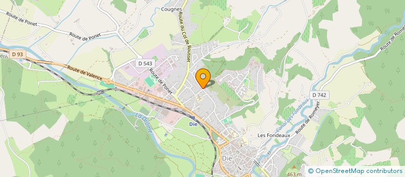 localisation de l'entreprise ASS NOUVELLE TECHNOLOG INFORMATIONS COMM  DIE