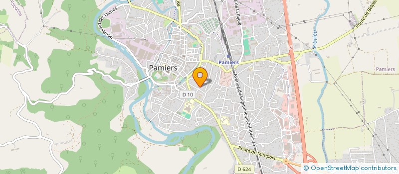 localisation de l'entreprise ASS NOUVELLES DESTINATIONS à PAMIERS