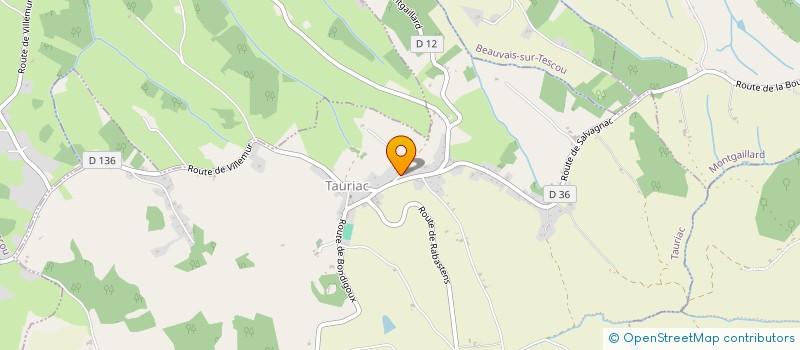 localisation de l'entreprise ASS NOUVELLES SOLIDARITES ECONOMIQUES  SAINT-URCISSE