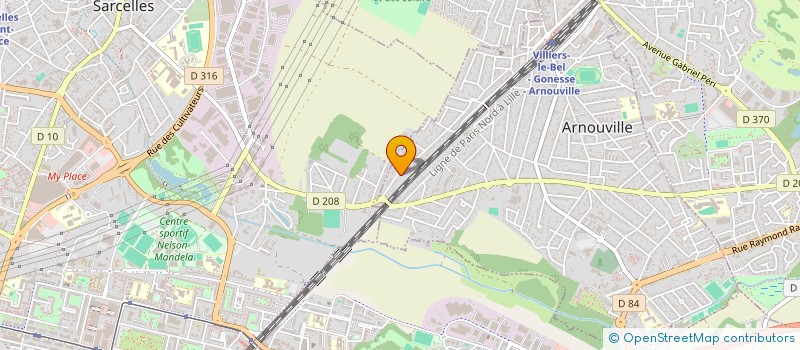 localisation de l'entreprise ASS NOVAXAIR  ARNOUVILLE