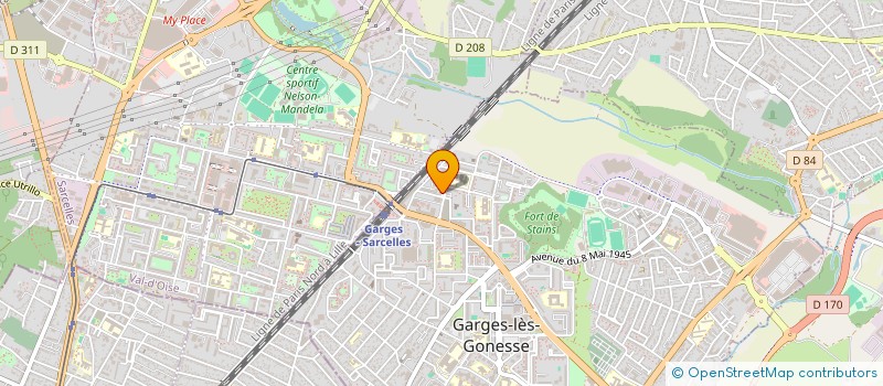 localisation de l'entreprise ASS OASIS RELAIS-FEMMES à GARGES-LES-GONESSE