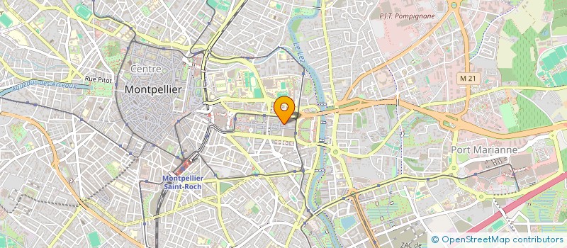 localisation de l'entreprise ASS OBJECTIF EMERGENCE 34 à MONTPELLIER