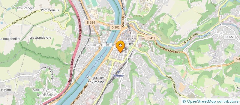 localisation de l'entreprise ASS OBJECTIF EMPLOI à VIENNE